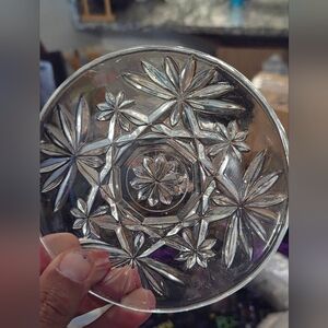 Anchor Hocking Oatmeal Pattern 4.5" Coasters Set Of 10